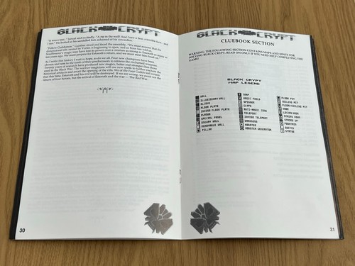 Rare Amiga Black Crypt Vintage Game - Boxed & Working -👽👾Retro Gift Idea👾👽 - Afbeelding 24 van 24