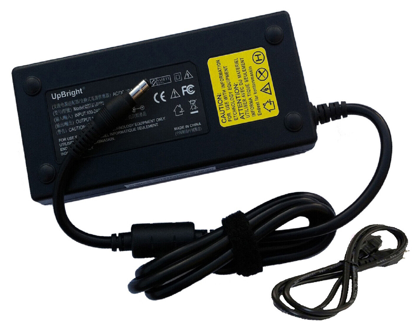 AC Adapter For ASUS VG28U VG28UQL1A 90LM0780-B011B0 28” TUF Gaming Monitor Power