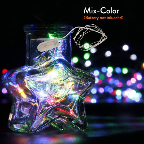 Mini LED Fairy String Light 1M 2M 3M Lighting Wedding 10LEDs 30LEDs Holiday - Picture 18 of 18