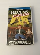 Recess: Schools Out (VHS, 2001) Clamshell With Original Insert