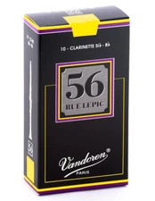 Vandoren 56 Rue Lepic Bb Clarinet Reeds - 10 Per Box