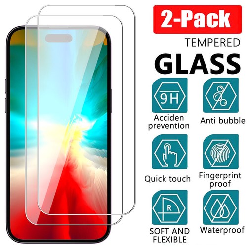 For iPhone 15 Pro Max 14 13 12 11 Case Shockproof Cover+Tempered Glass+Belt Clip - Picture 2 of 41
