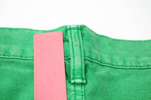 Ralph Lauren Polo Jeans Herren W34/L32 Flagge Grün Denim Schnurrhaare Knopf Fly - Bild 9 von 12