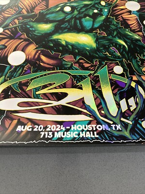 311 Limited Edition #12/40 Foil Poster 8-20-24 Houston Tx 713