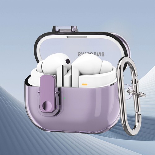 For Samsung Galaxy Buds 3/3 Pro Keychain Secure Lock Shockproof Rugged Hard Case - Picture 27 of 42