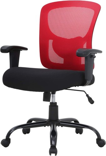 Office Chair Big Office Chairs Heavy Duty Computer Chair Wide Seat Mesh Chair - Picture 14 of 14