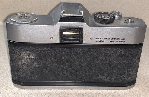 Vintage Bell & Howell/Canon FP Spiegelreflexkamera nur Gehäuse für Teile ungetestet - Bild 3 von 4