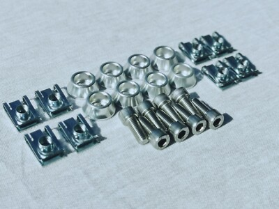 #ad Vauxhall Astra G MK4 Front Wings Stainless Bolt amp; Silver Washer kit GSI Turbo GBP 24.99