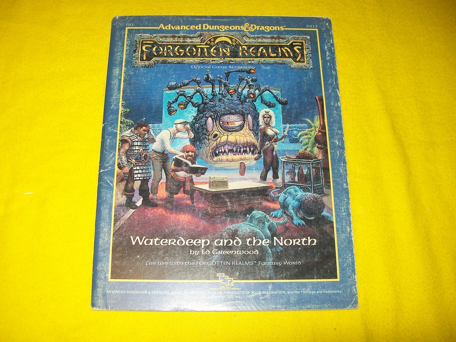 FR1 WATERDEEP AND THE NORTH FORGOTTEN REALMS DUNGEONS & DRAGONS AD&D -3 WITH MAP FR1 WATERDEEP AND THE NORTH FORGOTTEN REALMS DUNGEONS & DRAGONS AD&D -3 WITH MAP
