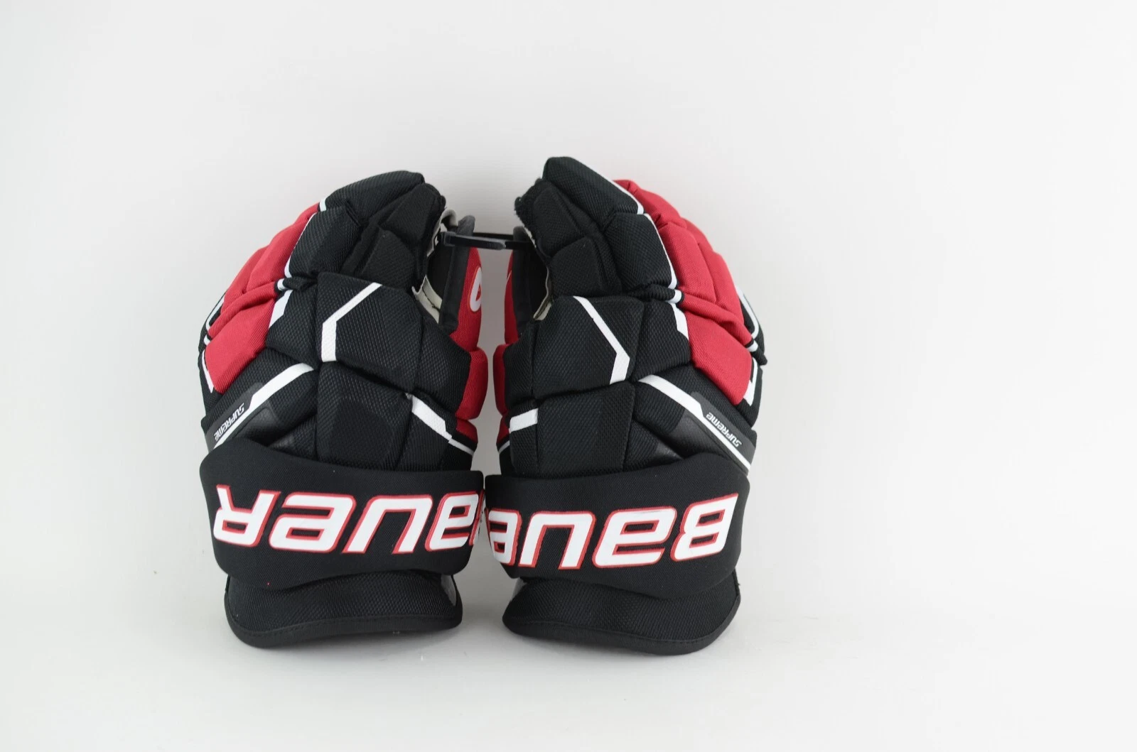 Gants de hockey Bauer Supreme Mach noir/rouge/blanc INt taille 13 (0424 0190)