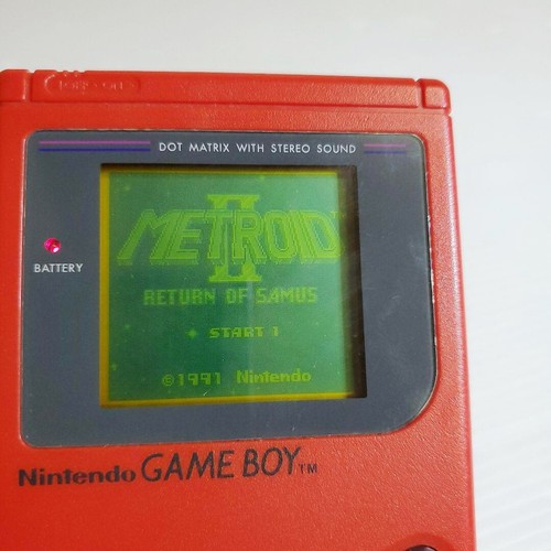 Metroid II Return of Samus Nintendo Game Boy 1991 Japanese Version - Picture 3 of 3