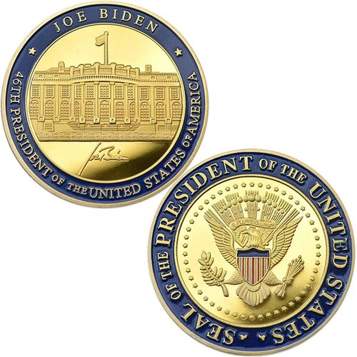 Coin The 46th President Joe Biden Challenge United States Gift Collectibles - Picture 4 of 12
