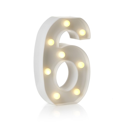 Auraglow LED Alphabet Light Up Letters & Numbers For Birthday, Party, Wedding - Picture 44 of 48