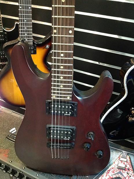 Schecter Omen-6 Electric Guitar Burgandy