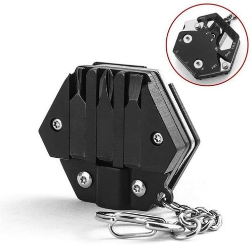 Neu Outdoor Multifunktionale Zange Werkzeuge Tasche Klapp Schraubendreher Messer EDC USA - Bild 9 von 9