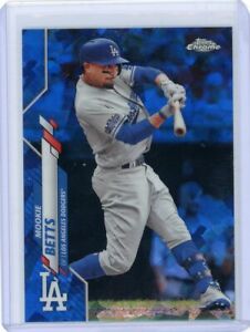 2020 Topps Chrome Sapphire Edition #420 Mookie Betts