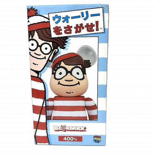 Medicom Spielzeug Neu Ungeöffnet BE@RBRICK Where's Wally Now? 400% Bearbrick Selten - Bild 2 von 7