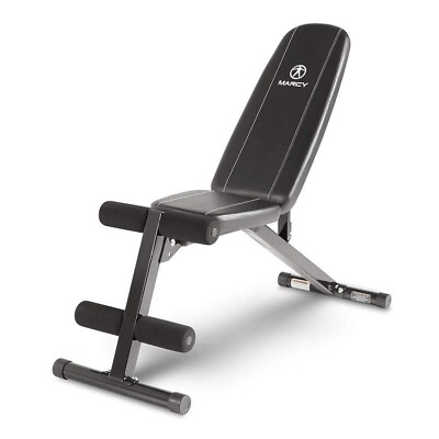 Multi-Position Adjustable Utility Bench for Home Gym Strength Training
