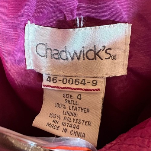 Chadwick's Leather Jacket WMNS 4 - B04 - Picture 3 of 7