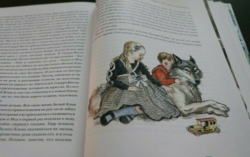 Джек Лондон: Белый Клык Russian Book Страна приключений Подарочное издание - Imagen 9 de 9