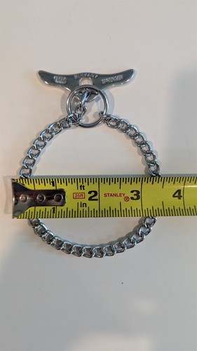 Herm Sprenger 12" Fino 2.0mm Palanca Choke Collar Entrenamiento para Perros Hecho en Alemania - Imagen 9 de 10