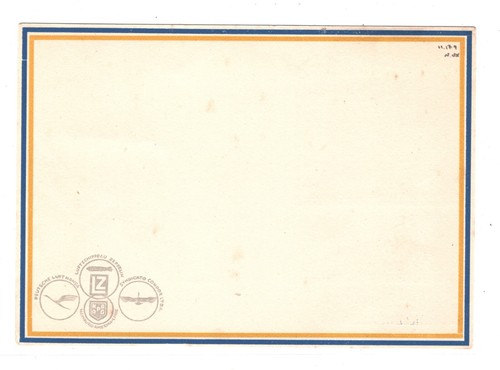 GERMANY HINDENBURG ZEPPELIN Air Mail Unused *LZ* Envelope SOUTH AMERICA MA1472 - Picture 4 of 12