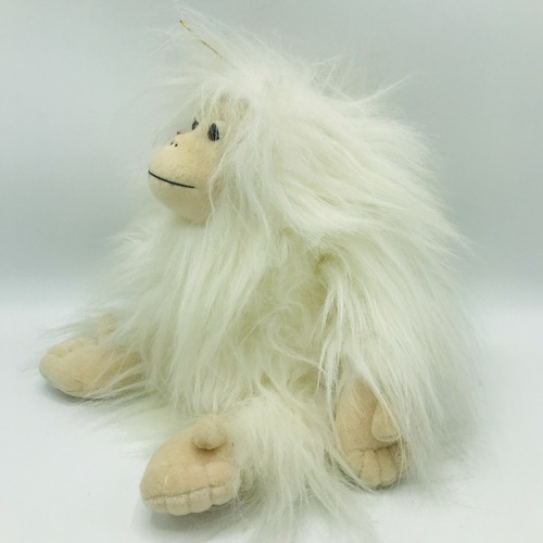 Peluche scimmia orango cuori bianchi peluche vintage 1988 creazioni - Foto 4 di 8