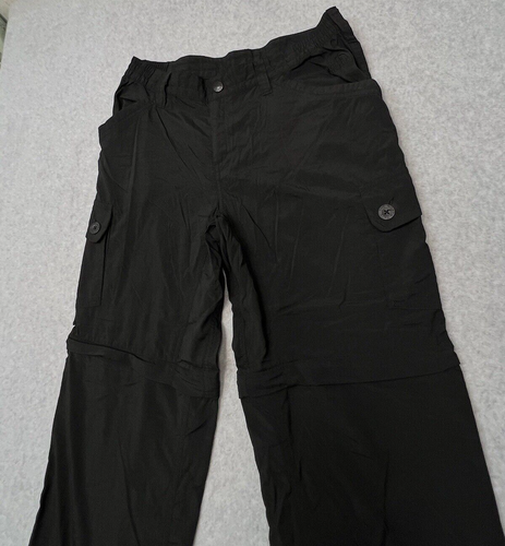 The North Face Women’s  Convertible Hiking Pants Black Size Lightweight Sz 10 - Picture 4 of 15