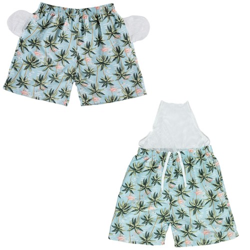 Mens Swim Trunks Swimming Shorts Bathing Suit Beach Wear Vacation Prints 2 PAIRS - Picture 4 of 16