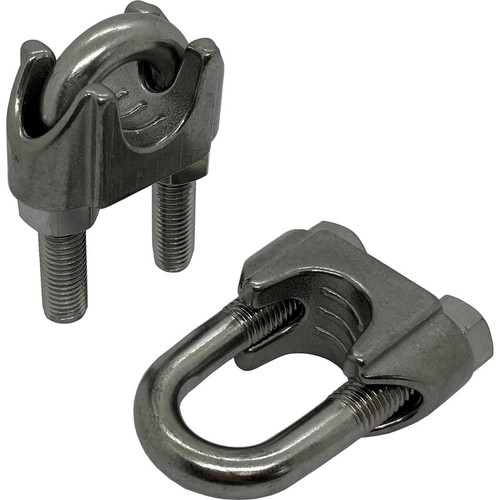 Drahtseilklemme Bügelklemme Edelstahl V2A 304 24mm Seilklemme Drahtklemme - Bild 3 von 3