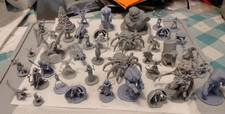 Random 5pc Assortment Imperfect Prints 28mm Scale DND D D Tabletop Miniature