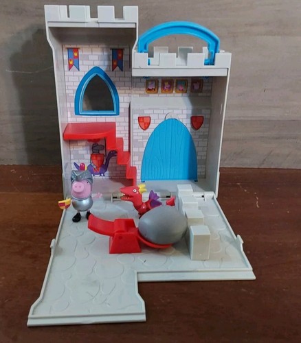 Peppa Pig Goerges Fort Adventure Playset Foldable Castle Original Pieces - Picture 1 of 4