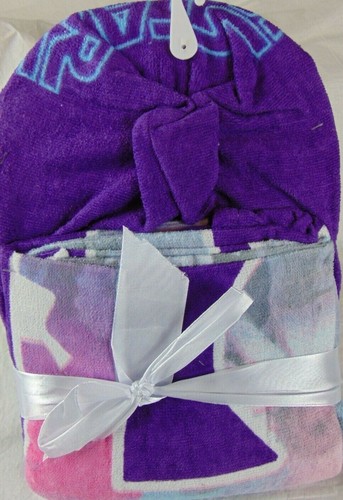 TOALLA CON CAPUCHA PARA NIÑAS,  22 IN X 51 IN. (56CM. X 129CM).  - Picture 3 of 5