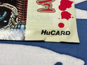 ALIEN CRASH PC Engine Hu Card 1226 PCE NX63001 Japan JP Game w/Instruction