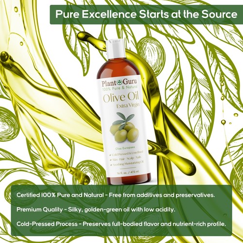 32 oz. Carrier Oil Bulk 100% Pure Natural Cold Pressed For Skin, Hair , Massage - Picture 155 of 273