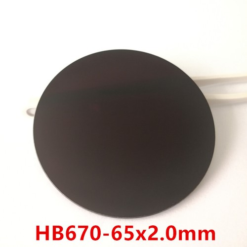 Various sizes 670nm Longpass Filter Dark Red Optical Glass HB670 RG665 - Picture 8 of 10