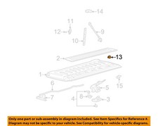 FORD OEM 90-16 Explorer Sport Trac Pick Up Box Tail Gate-Insert E7TZ99430B22A