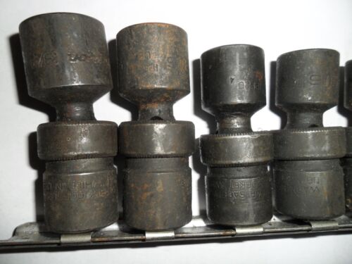 SNAP ON 7-Piece 3/8"-Drive 6-Point SAE Swivel Impact Socket Set USA BIN obo - Picture 13 of 14