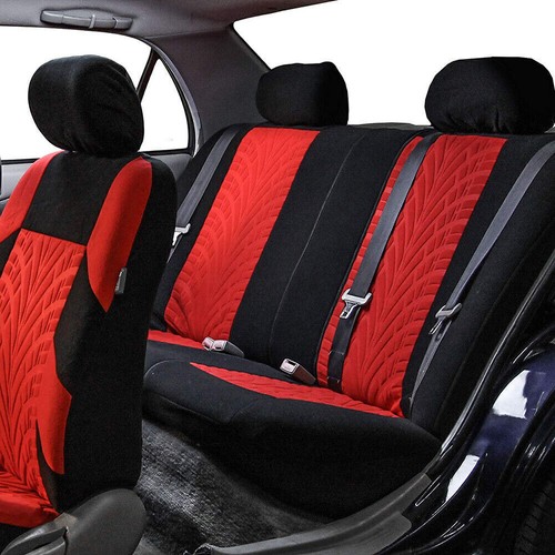 For Ford Car 5 Seat Covers Premium Cloth Front & Rear Full Set Protector Pad Mat - Picture 16 of 25