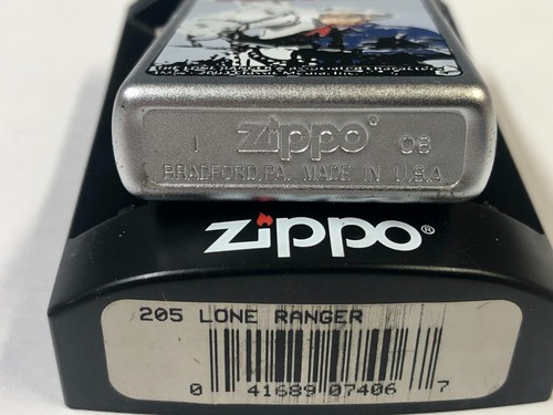 ZZ005 Zippo The Lone Ranger New Old Stock 2006 - Picture 3 of 5