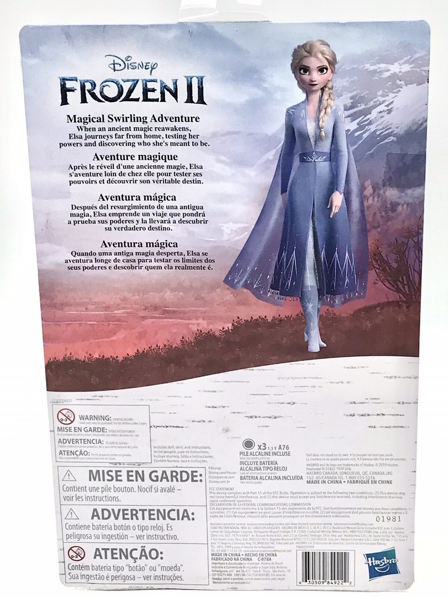 Disney Frozen 2 Magical Swirling Adventure Elsa Light-Up