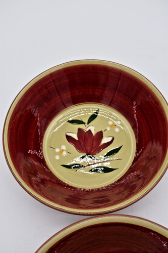 Stangl Pottery Set of 2 Bowls "Magnolia" - Picture 3 of 4
