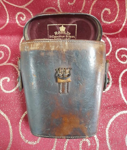 Old Pair of Binoculars - Brass with carry case - Picture 6 of 11