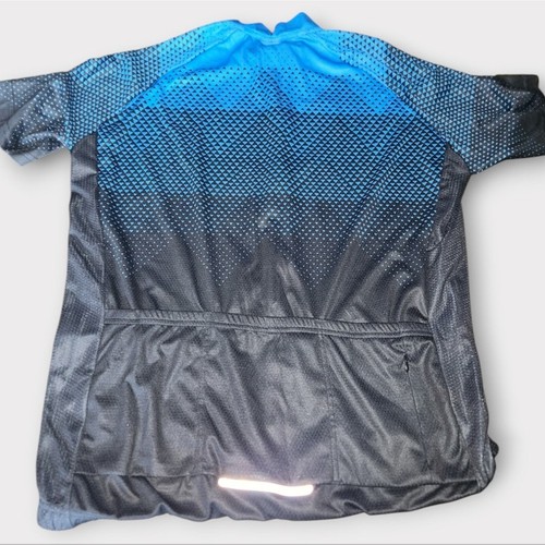 Camisetas de ciclismo BERGRISAR para hombre mangas cortas azul camisa de bicicleta XL - Imagen 8 de 10