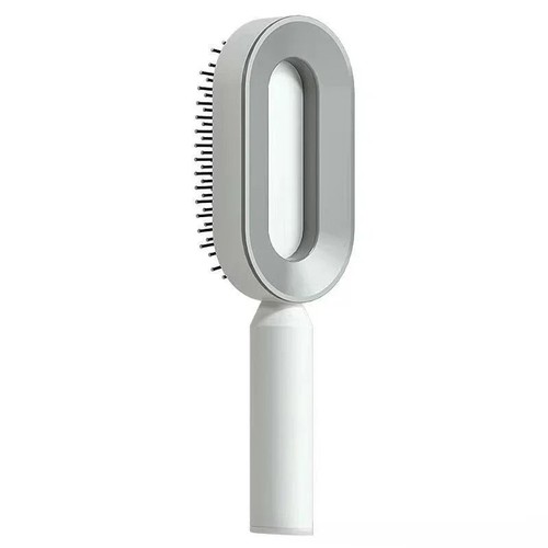 Self Cleaning Hair Brush For Women One key Cleaning Hair Loss Massage Comb - Picture 2 of 7