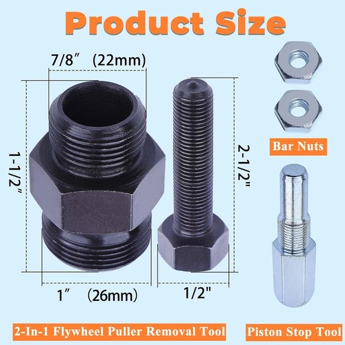 Flywheel Puller Tool Kit for Stihl MS200T 026 MS260 028 036 MS360 041 044 MS440 - Picture 3 of 6