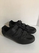 Hiland Compatible Indoor Cycling Bike Shoe Black Men's EU Sz 46 US 12.5 NWOB