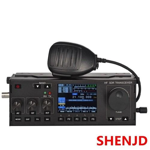 Recent 10-15W RS-918 SSB HF SDR HAM Transceiver Transmit Power TX 0.5-30MHz V0.6
