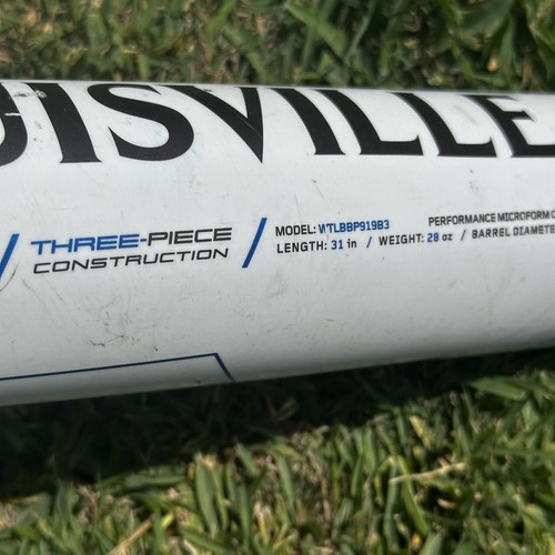 Bate de béisbol Louisville Slugger Prime 919 BBCOR 31/28 (-3) WTLBBP919B3 - Imagen 12 de 16