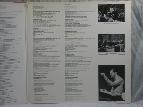 Rossini - Petit Messe Solennelle - Popp, Fassbaender, King's College - EMI 157 - Picture 4 of 8